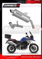 exhaust muffler DOMINATOR titanium P7 fits the motorcycle BMW F850GS Adventure 2016   2023 2