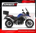 exhaust muffler DOMINATOR HP7 BLACK fits the motorcycle BMW F850GS Adventure 2016   2023 3