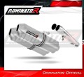 exhaust muffler DOMINATOR OVR fits the motorcycle Honda CBR 1100 XX 1996   2006 2