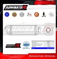 complete exhaust system with muffler DOMINATOR Full System HP1 BLACK fits to Kawasaki NINJA 650 2017  2022 4