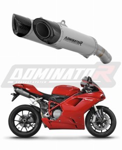 Ducati 848 2008 - 2013 Avgas Ljuddämpare Titan HP8 + dB killer