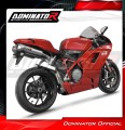 Ducati 848 2008 - 2013 EXHAUST Suzuki Muffler Auspuff Sportauspuff Silencer Echappement Silencieux Scarico Scarichi Escape Wydech Tłumik OVR Dominator 2