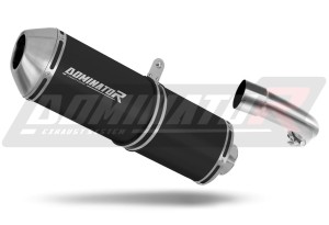 Bajaj Dominar 400 2016 - 2018 Avgas Ljuddämpare OVR SVART + dB killer
