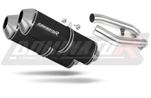 Yamaha FJR 1300 2001 - 2005 Avgas Ljuddämpare OVR SVART + dB killer