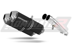 Yamaha FJ 1100 Avgas Ljuddämpare OVR SVART + dB killer