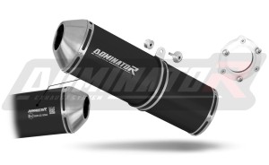 Yamaha YZF 1000 R Thunderace 1996 - 2003 EU-godkänd Avgas Ljuddämpare OVR SVART