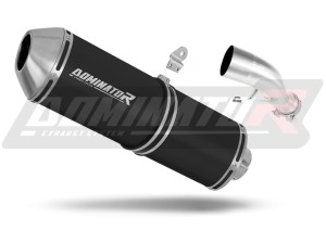 Yamaha FZ1 FAZER 1000 2006 - 2015 Avgas Ljuddämpare OVR SVART + dB killer