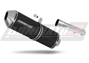 Yamaha FZS FAZER 1000 2001 - 2005 Avgas Ljuddämpare OVR SVART + dB killer