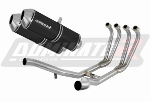 Yamaha XJ 900 Diversion 1994 - 2003 Komplett avgassystem LjuddämpareOVR SVART + dB killer