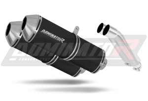 Yamaha XJ 900 Diversion 1994 - 2003 Avgas Ljuddämpare OVR SVART + dB killer