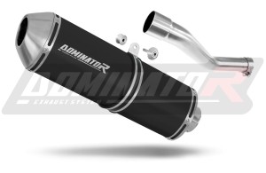 Yamaha TDM 850 Right Side 1991 - 1995 Avgas Ljuddämpare OVR SVART + dB killer