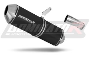 Yamaha FZ8 FAZER 2010 - 2016 Avgas Ljuddämpare OVR SVART + dB killer