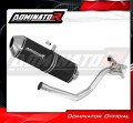 exhaust muffler DOMINATOR OVR BLACK fits the motorcycle Yamaha XT 660 R 2004   2016 2