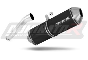 Yamaha XT 660 Z TENERE 2008 - 2016 Avgas Ljuddämpare OVR SVART + dB killer