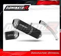 exhaust muffler DOMINATOR homologated road legal OVR BLACK fits the motorcycle Yamaha YZF R6 1999   2002 3
