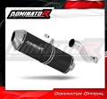 exhaust muffler DOMINATOR OVR BLACK fits the motorcycle Yamaha XT 600 1982   1986 3