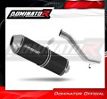 exhaust muffler DOMINATOR OVR BLACK fits the motorcycle Triumph TIGER EXPLORER 1200 2012   2015 2