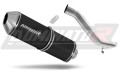 exhaust muffler DOMINATOR OVR BLACK fits to Triumph TIGER EXPLORER 1200 2012  2015 3