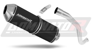 Triumph TIGER SPORT 1050 2013 - 2015 HI Level Avgas Ljuddämpare OVR SVART + dB killer