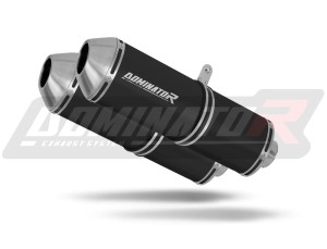 Triumph SPEED TRIPLE 1050 2005 - 2010 Avgas Ljuddämpare OVR SVART + dB killer