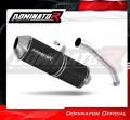 exhaust muffler DOMINATOR OVR BLACK fits the motorcycle Triumph TIGER 900 T709 1999   2000 3