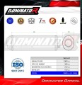 wydech tłumik DOMINATOR Homologowany OVR CZARNY pasujący do motocykla Suzuki GSF 1250 N / S BANDIT 2007 - 2016 2