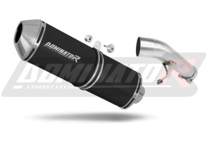 Suzuki GSF 1250 N / S BANDIT 2007 - 2016 Exhaust Silencer Muffler OVR BLACK + dB killer