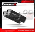 wydech tłumik DOMINATOR OVR CZARNY pasujący do motocykla Suzuki SV 1000 S 2003 - 2007 2