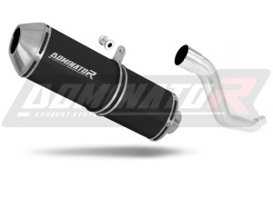 Suzuki XF 650 Freewind 1997 - 2003 Avgas Ljuddämpare OVR SVART + dB killer