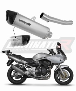 Suzuki GSF BANDIT 1200 2001 - 2005 EU-godkänd Avgas Ljuddämpare Titan HP6