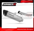exhaust muffler DOMINATOR homologated road legal titanium HP6 fits the motorcycle Suzuki GSF BANDIT 1200 2001   2005 2