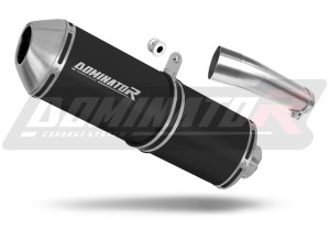 Suzuki SV 650 N 1999 - 2002 Avgas Ljuddämpare OVR SVART + dB killer