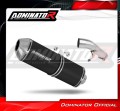 exhaust muffler DOMINATOR OVR BLACK fits to Suzuki GSXF 650 2007  2016 2