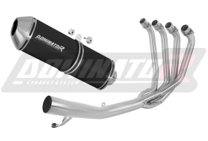 Suzuki GSF 650 BANDIT N / S 2007 - 2016 Komplett avgassystem LjuddämpareOVR SVART + dB killer