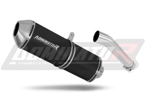 Suzuki DL 650 V-Strom 2004 - 2006 Avgas Ljuddämpare OVR SVART + dB killer
