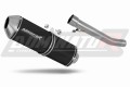 exhaust muffler DOMINATOR OVR BLACK fits the motorcycle Suzuki GSXF 600 1998   2006