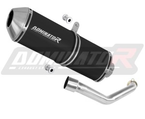 Suzuki BURGMAN 400 2003 - 2006 Avgas Ljuddämpare OVR SVART + dB killer