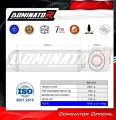 exhaust muffler DOMINATOR OVR BLACK fits to Suzuki BURGMAN 400 2003  2006 2