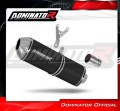 exhaust muffler DOMINATOR OVR BLACK fits to Piaggio MP3 500  3