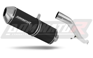 Kawasaki GTR 1400 2007 - 2009 Avgas Ljuddämpare OVR SVART + dB killer
