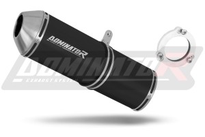 Kawasaki ZRX 1200 2001 - 2007 Avgas Ljuddämpare OVR SVART + dB killer