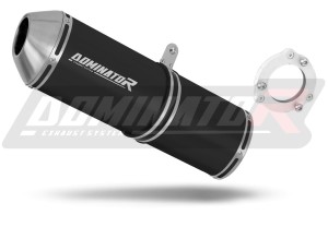 Kawasaki ZX9R 1994 - 2002 Avgas Ljuddämpare OVR SVART + dB killer