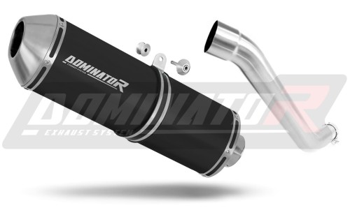 exhaust muffler DOMINATOR OVR BLACK fits the motorcycle Kawasaki Z750 2004   2006