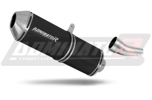 Kawasaki ZX6R 636 2009 - 2024 Avgas Ljuddämpare OVR SVART + dB killer