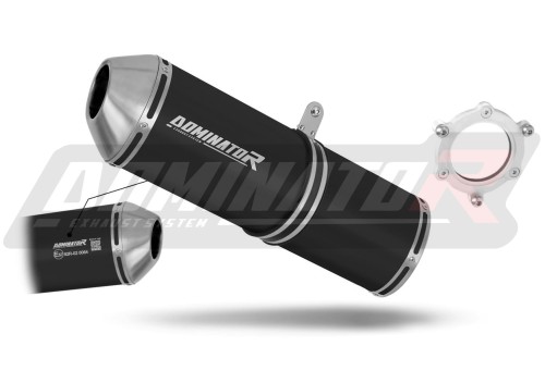 Kawasaki ZX6R 636 EXHAUST Muffler EU Approved  Auspuff Sportauspuff Silencer Echappement Silencieux Scarico Scarichi Escape Wydech Tłumik OVR BL 1995 - 1997 Dominator  x