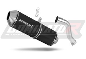 Honda XL 700 V TRANSALP 2008 - 2014 Avgas Ljuddämpare OVR SVART + dB killer