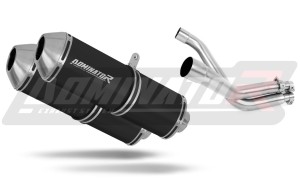 Honda FMX 650 2005 - 2009 Avgas Ljuddämpare OVR SVART + dB killer