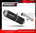 exhaust muffler DOMINATOR OVR BLACK fits the motorcycle Honda CBF 600 2008   2013 3