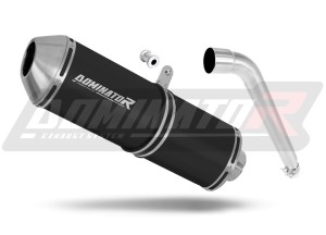 Honda XL 125 V VARADERO 2007 - 2012 Avgas Ljuddämpare OVR SVART + dB killer