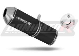 Daelim VJF Roadsport 125 Avgas Ljuddämpare OVR SVART + dB killer
